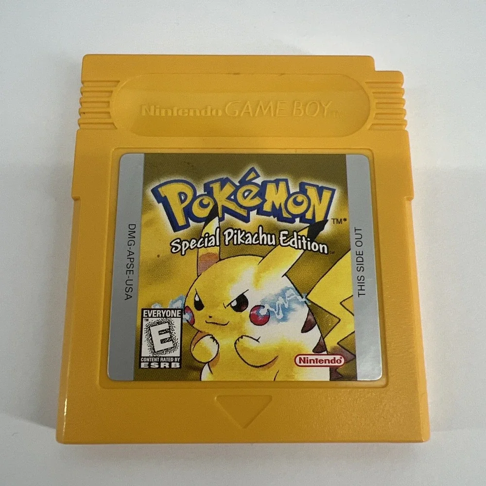 Pokemon: Yellow Version Nintendo Game Boy Color, 1999, Special Pikachu Edition